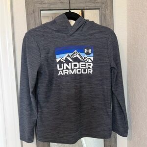 Youth Under Armour Gray Hoodie